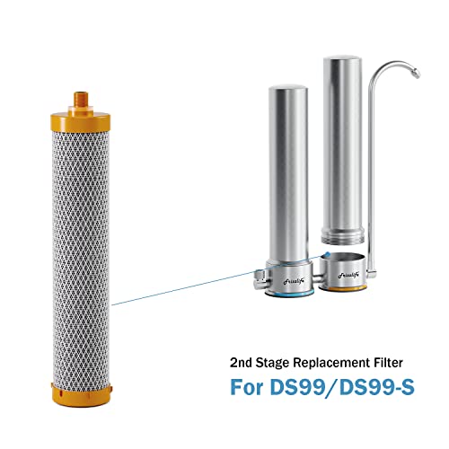Frizzlife DSF02 replacement filter cartridge-for SS99, 2nd stage for DS99/DS99-S, 3rd stage for TS99/TS99-S