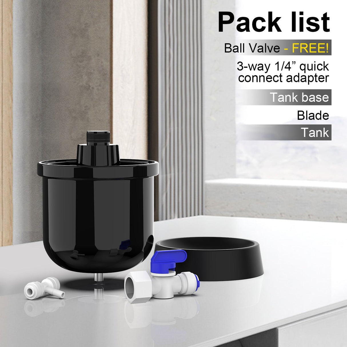 Frizzlife Mini serbatoio d'acqua per sistemi a osmosi inversa - MWT3