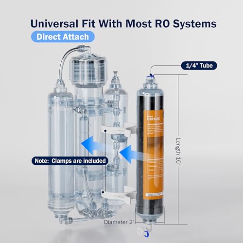 Frizzlife DI210C replacement filter for the first stage FAF100 aquarium reversal osmosis system