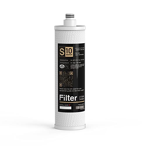 FRIZZLIFE AGGIORNATO M3001 Cartuccia filtro di ricambio (S) per il sistema di filtraggio sottolavello SK99 e SP99