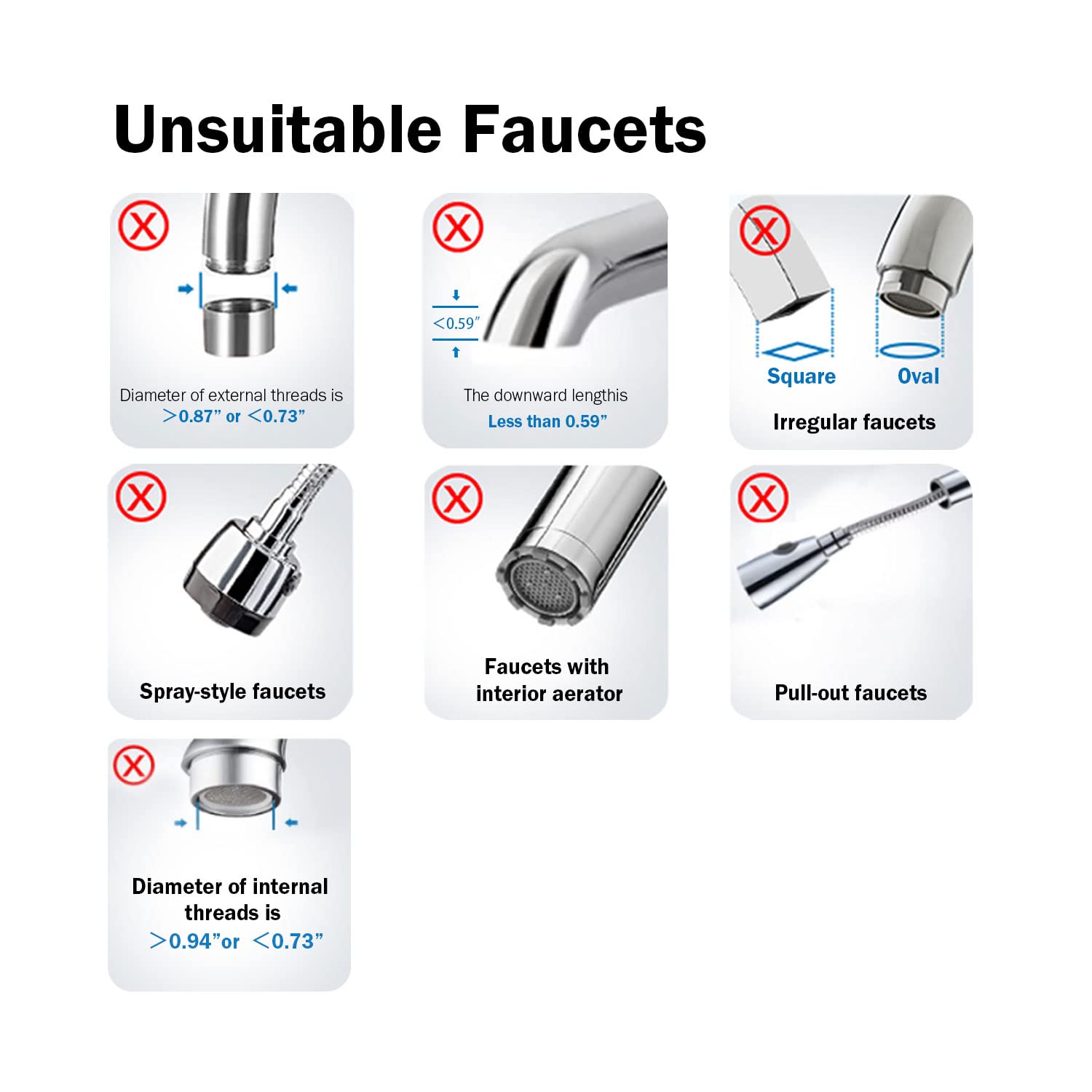 Frizzlife TS99-S water filter system for the worktop, 9-stage water filtration for water taps made of stainless steel, 0.5 micron NSF-certified elements reduce 99.99 % lead, chlorine, heavy metals, boiler stone and lime