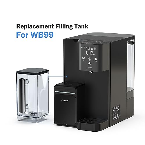 Frizzlife water filter mug for WB99 reverse osmosis table system