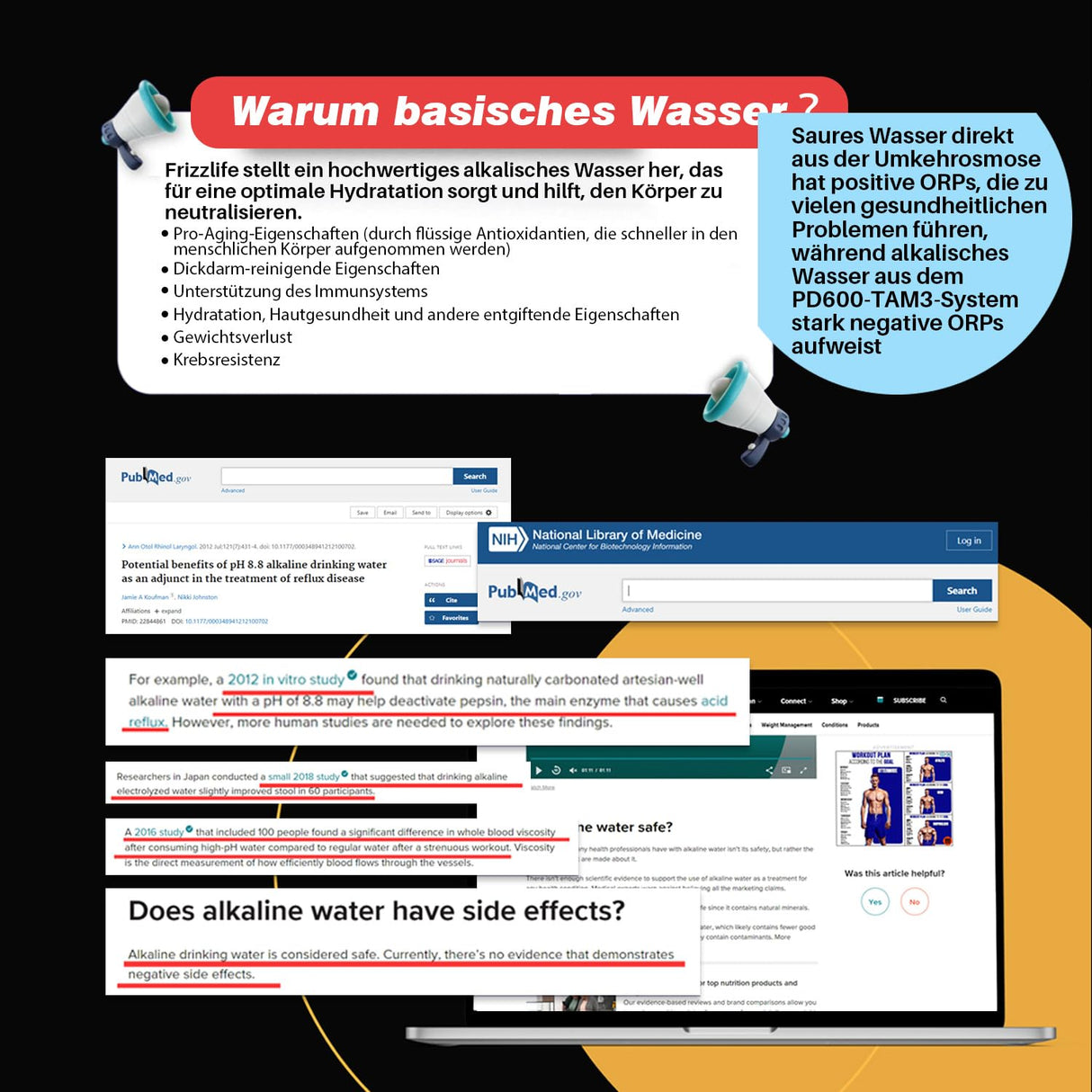 Frizzlife PD600-TAM3 600 GPD Umkehrosmoseanlage mit alkalischer Remineralisierung