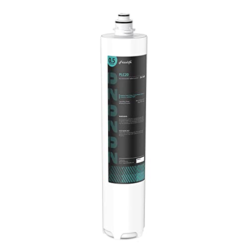 Frizzlife SW20-HF replacement housing set with PLC20 filter cartridge inside – for SW20- and SW20F-Under-sink water filter systems