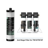 Frizzlife CP10R (2. Stufe) Ersatzfilterkartusche für TW10 Untertisch-Wasserfilter