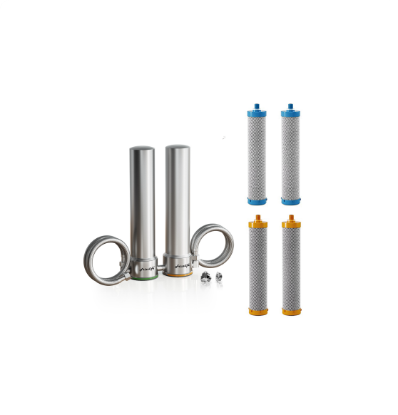 Frizzlife UDS99-S water filter system including a year replacement filter set