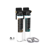 Frizzlife DW15 Untertisch-Wasserfiltersystem, NSF/ANSI 53&42 zertifizierte Elemente, direkt angeschlossener 2-stufiger Wasserfilter