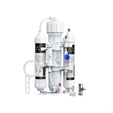 Frizzlife reverse osmosesy system for aquariums, compact ro-water filter system, 3-stage, for tropical fish, discus, sea water, compatible with 190 l or 380 l GPD membrane (190 l)