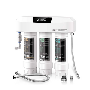 Onder de gootsteen drinkwaterfiltratiesysteem, NSF/ANSI 42 Onder de gootsteen drinkwaterfiltratiesysteem, NSF/ANSI 42