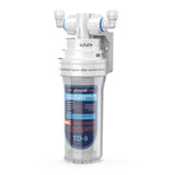 Frizzlife TD-9 Alkaline Remineralization Under Sink Inline Water Filter - Post Filter for RO Reverse Osmosis System