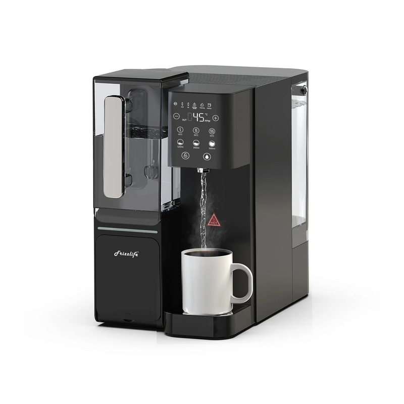 Frizzlife WB99-H Alcalic reverse osmosis water filter system for the worktop with a portable jug
